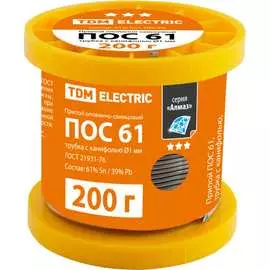 Припой TDM ELECTRIC ПОС 61 серия Алмаз SQ1025-0305
