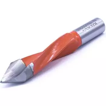 Присадочное сквозное усиленное сверло МНОГОФРЕЗ KJ2-V80208L 6633