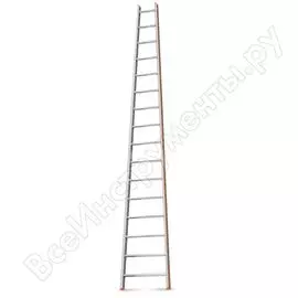 Приставная лестница Эйфель Комфорт-Профи-Пирамида 20 ступеней