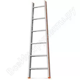 Приставная лестница Эйфель Комфорт-Профи-Пирамида 6 ступеней