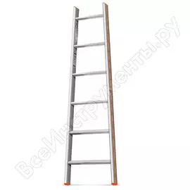 Приставная лестница Эйфель Комфорт-Профи-Пирамида 7 ступеней