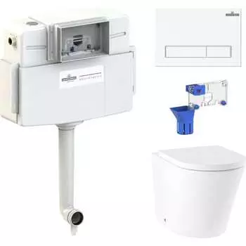 Приставной унитаз Lavinia Boho Biore 87060229