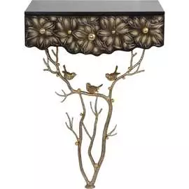 Пристенный стол-консоль BOGACHO Терра 15009/каштановый