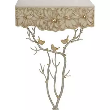 Пристенный стол-консоль BOGACHO Терра 15009/кремовый