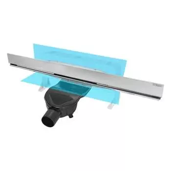 Пристенный желоб-водосток Berges Wall 600 90156