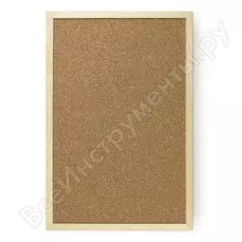 Пробковая доска в рамке стильный дом 40x60 см v57079