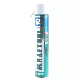 Профессиональная адаптерная полиуретановая монтажная пена KRAFTOOL KRAFTFLEX 65 41175