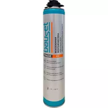 Профессиональная монтажная пена BAUSET trade 65+ BAU1020/MP