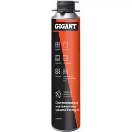 Профессиональная монтажная пена Gigant