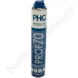 Профессиональная монтажная пена PHG Absolute PROF 70 242419