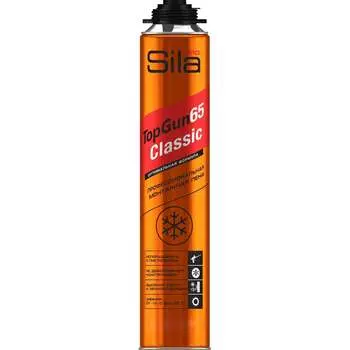 Профессиональная монтажная пена Sila Pro topgun 65 classic, зимняя, 800 мл SPTGCL65W
