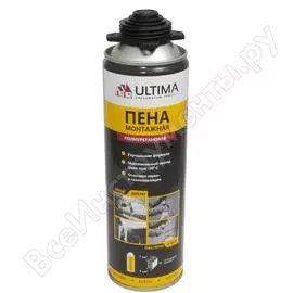 Профессиональная монтажная пена ultima gun 500мл a1474z