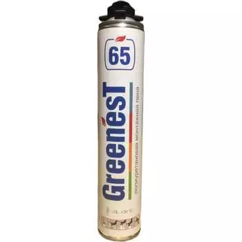 Профессиональная пена монтажная GreenesT 65 /ЗИМА 185107865