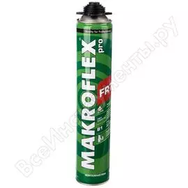 Профессиональная противопожарная монтажная пена Makroflex