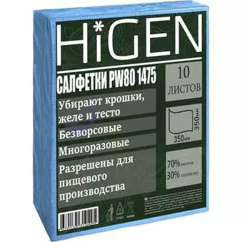 Профессиональные салфетки Higen Pw80 1475