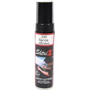 Профессиональный карандаш для удаления сколов и царапин Аэрохим Shtrix Белое облако LADA 240