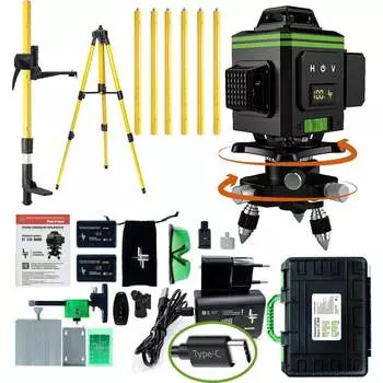 Профессиональный лазерный уровень LT L16-360B L16-360B/4.8м/1.6м