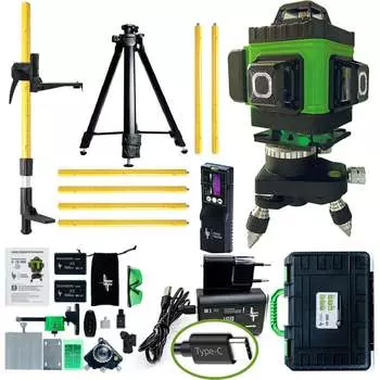 Профессиональный лазерный уровень LT L16-360Z L16-360Z/4.8м/1.5м-УС/ОТР