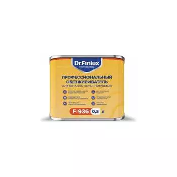 Профессиональный обезжириватель для металла Finlux Dr. F–936 4603783202041