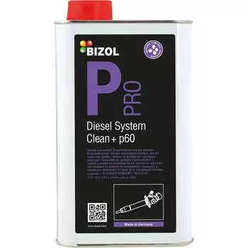 Профессиональный очиститель дизельных систем Bizol Pro Diesel System Clean+ p60 1 л 8006