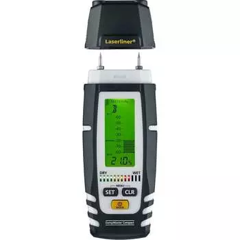 Профессиональный влагомер для определения влажности древесины и др. Laserliner DampMaster Compact Pro 082.325A