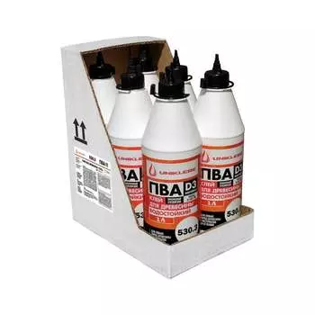 Профессиональный водостойкий клей UNIKLEBE ПВА 530.3 D3 5303066
