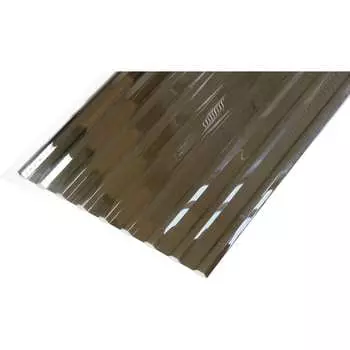 Профилированный монолитный поликарбонат Novattro мп/с-20 1,3мм 1 800x1 150мм (02 бронза, t25, 2uv) 4604638007033