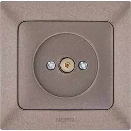 Проходная концевая tv розетка NE-AD Aras 93-125-07