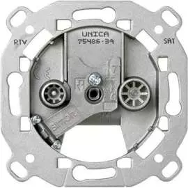 Проходная розетка Simon S82 Detail 75487-39