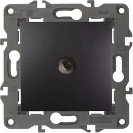 Проходная розетка TV ЭРА Elegance 14310205 Б0034300