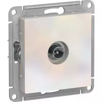 Проходная розетка TV Systeme Electric AtlasDesign ATN000492