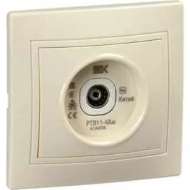Проходная телевизионная розетка IEK