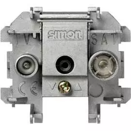Проходная телевизионная розетка Simon S73 S73 Loft 73487-69