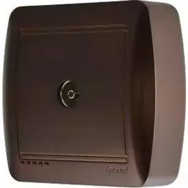 Проходная ТВ розетка Lezard DEMET 711-0400-129