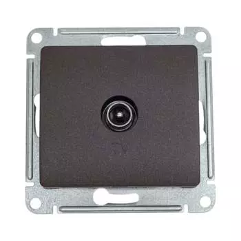 Проходная tv розетка Systeme Electric Glossa GSL000892