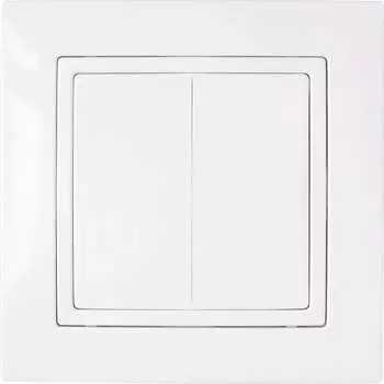 Проходной двухклавишный выключатель BYLECTRICA УЮТ С(6+6) 10-870