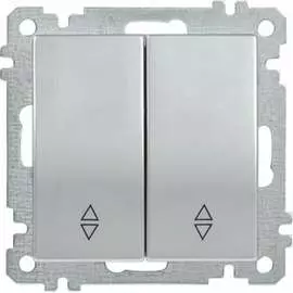 Проходной двухклавишный выключатель IEK