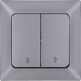 Проходной двухклавишный выключатель NE-AD Aras 93-122-52