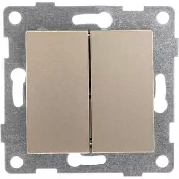 Проходной механизм выключателя (переключателя) для двух цепей GUSI Electric Bravo С10В8-027