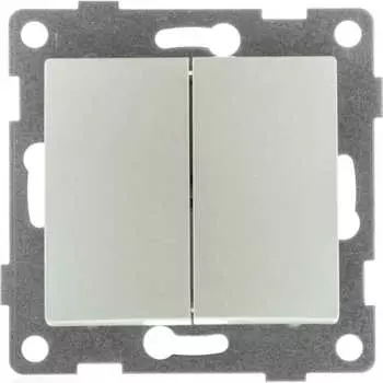 Проходной механизм выключателя (переключателя) для двух цепей GUSI Electric