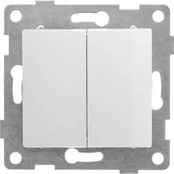 Проходной механизм выключателя (переключателя) для двух цепей GUSI Electric Bravo С10В8-001