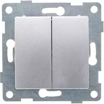 Проходной механизм выключателя (переключателя) для двух цепей GUSI Electric