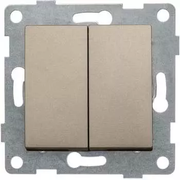 Проходной механизм выключателя (переключателя) для двух цепей GUSI Electric Bravo С11В8-027