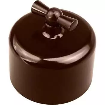 Проходной одноклавишный выключатель Bironi R1-211-22