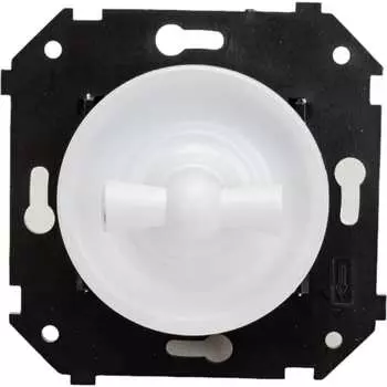 Проходной одноклавишный выключатель Bironi серия шедель B3-201-21