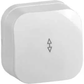 Проходной одноклавишный выключатель IEK GLORY ВСп10-1-0-ХБ EVH12-K01-10