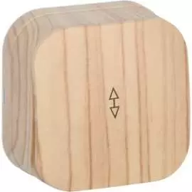 Проходной одноклавишный выключатель IEK GLORY ВСп10-1-0-ХС EVH12-K34-10