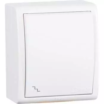 Проходной одноклавишный выключатель Simon