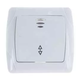 Проходной одноклавишный выключатель UNIVersal Маргарита М0125