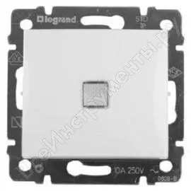 Проходной одноклавишный переключатель Legrand Valena 774425